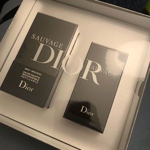 Christian Dior Sauvage Gift Set. New